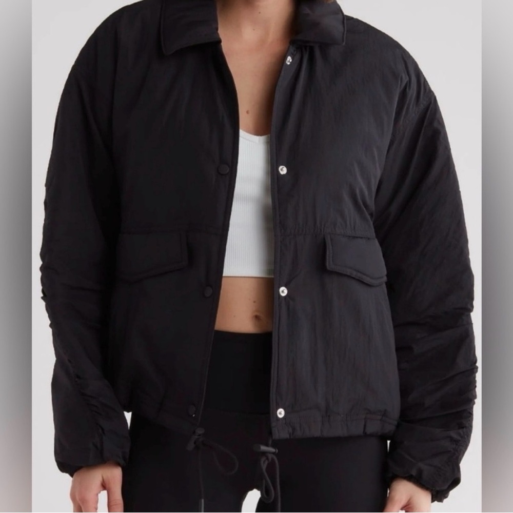 🖤 Free People Movement- Off the Bleachers Jacket - Picture 2 of 8